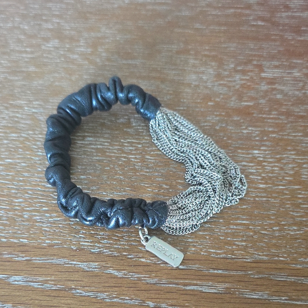 Replay-Leather Bracelet